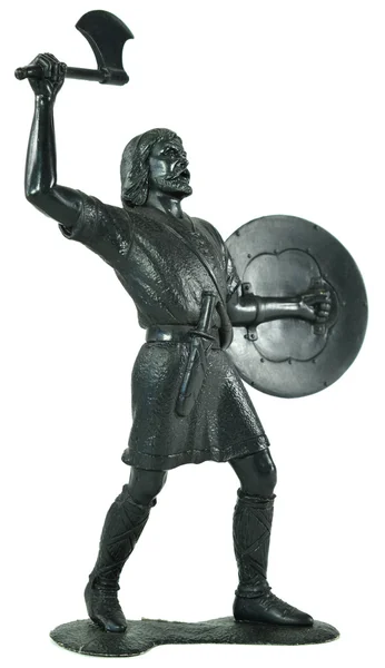 Historische Figur alter Krieger — Stockfoto