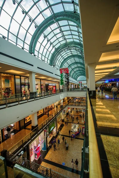 Dubai Sae Prosince Centrum Emirátů Dubaj Spojené Arabské Emiráty Mall — Stock fotografie