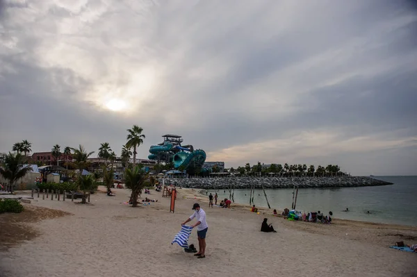 Dubai Emiratos Árabes Unidos Septiembre 2020 Mer Beach Resort Dubai — Foto de Stock