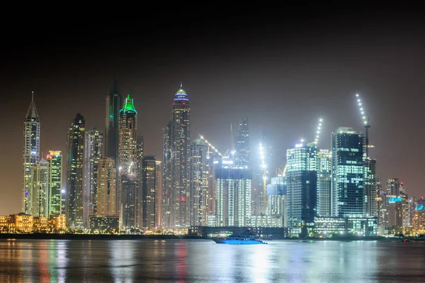 Dubai Vae Oktober 2020 Blick Auf Moderne Wolkenkratzer Der Strandresidenz — Stockfoto