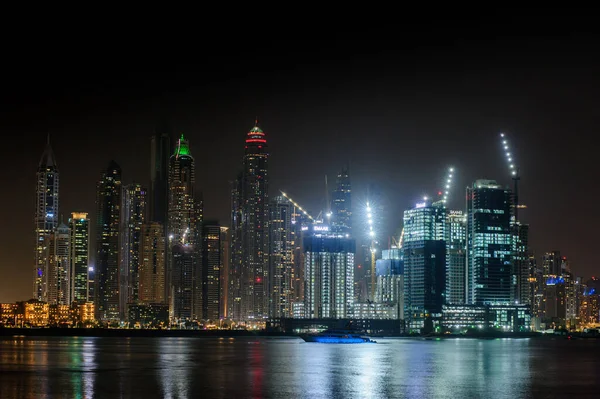 Dubai Uae October 2020 View Modern Skyscrapers Jumeirah Beach Residence — Stock Photo, Image