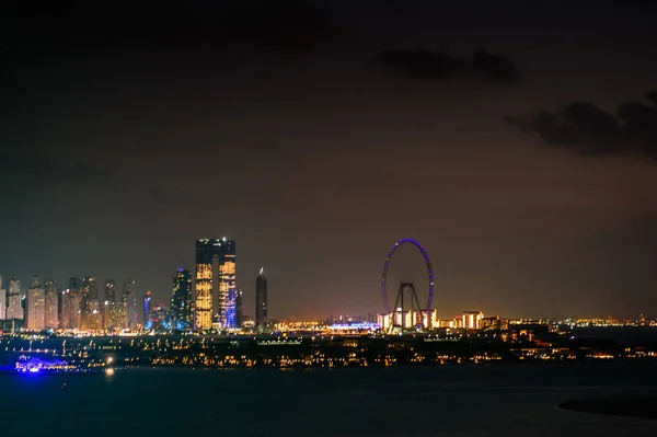 Dubai Zjednoczone Emiraty Arabskie Październik 2020 Widok Nowoczesnych Drapaczy Chmur — Zdjęcie stockowe