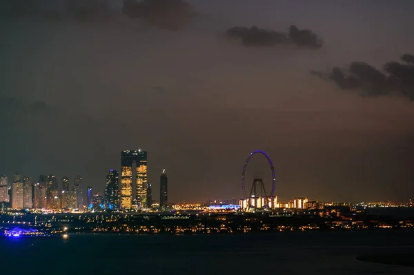 Dubai Uae October 2020 View Modern Skyscrapers Jumeirah Beach Residence — Stock Photo, Image