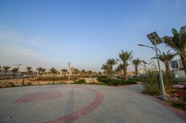 DUBAI, BAE, 2020 EYLÜL: Jumeirah Village Circle Area & Community.