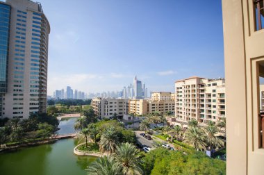 Dubai, BİRLİK ARAB EMIRATES - 04 FABRUARY: Dubai 'deki Yeşiller Topluluğu,