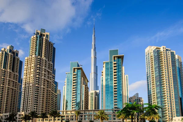 Dubai.UAE Down town view. — Stock Photo, Image