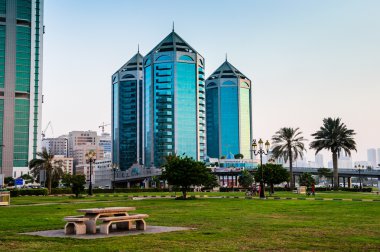Crystal Plaza görünümü, Sharjah, Birleşik Arap Emirlikleri