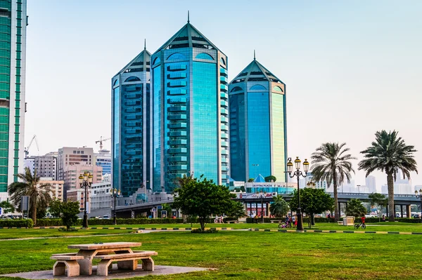 Cristal Plaza.Sharjah.UAE — Fotografia de Stock