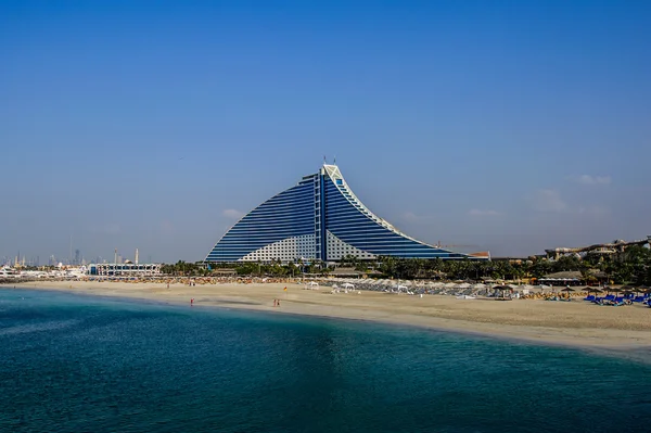 โรงแรมชายหาด Jumeirah ในดูไบ,UAE — ภาพถ่ายสต็อก