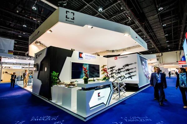 The International Defence Exhibition and Conference, IDEX.Abu-Dhabi,UAE. — Stock Photo, Image