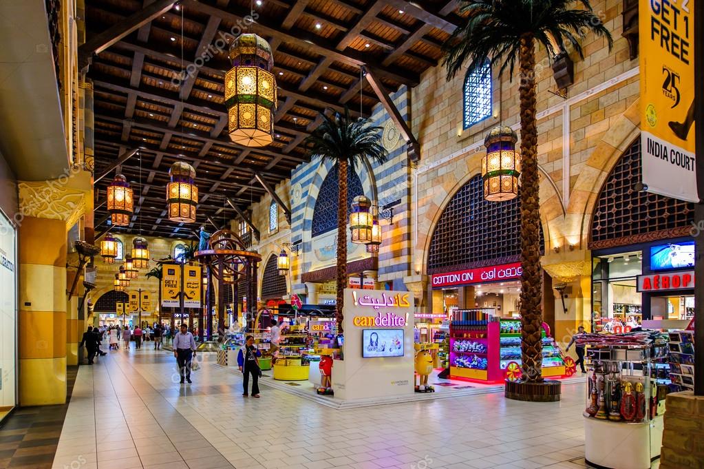 Interior Ibn Battuta Mall Dubai Uae Stock Editorial Photo