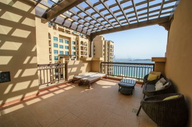 Dubai, Palm Fairmont otel.