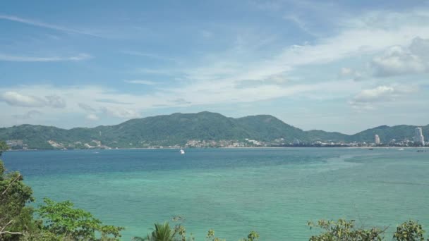 Phuket baia stabilire colpo — Video Stock