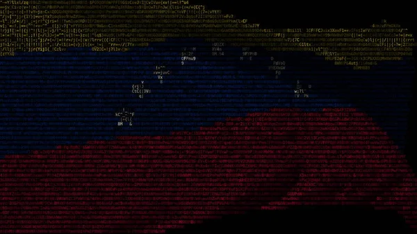 Die Fahne Venezuelas auf dem Computerbildschirm schwenken, 3D-Darstellung — Stockfoto