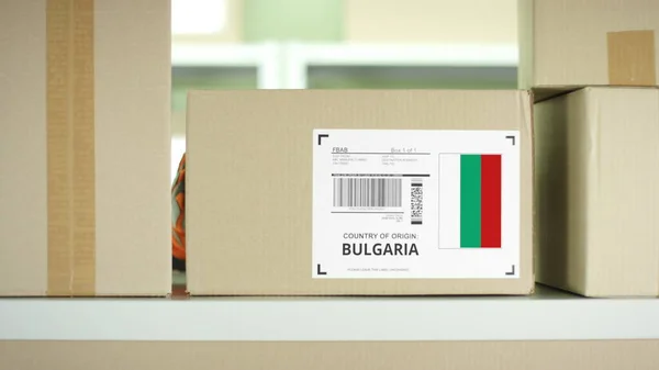 Поштова скринька з Болгарії — стокове фото
