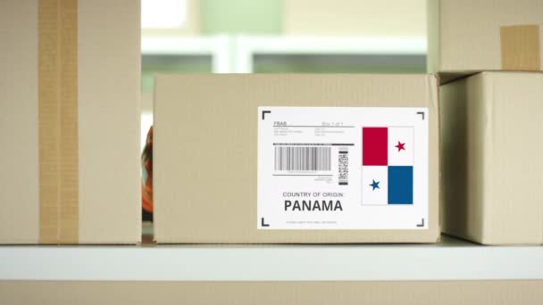 Ταχυδρομική θυρίδα από τον Παναμά — Αρχείο Βίντεο