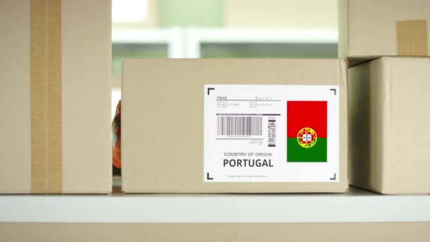 葡萄牙邮件箱 — 图库视频影像