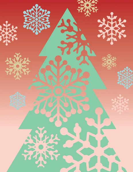 Christmas Tree 1 — Stock Vector