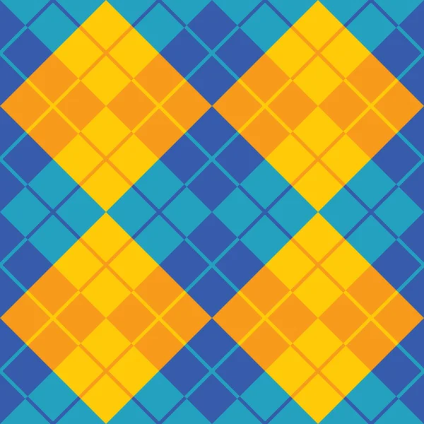 Argyle Design in Bl — Stockvektor