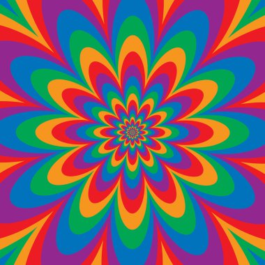 Sonsuz çiçek renk tayfı