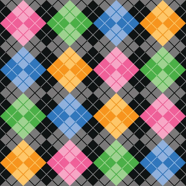 Patrón de múltiples Argyle — Archivo Imágenes Vectoriales