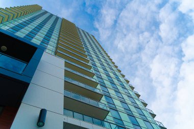 Calgary Şehir Merkezi İş Bölgesi ufuk çizgisi