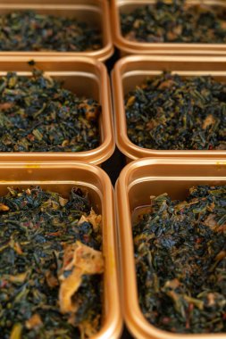 Az önce Nijerya baharatlı sebze ıspanak çorbası pişirdim.