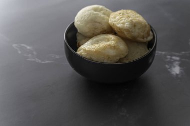 Nigerian Rice Cake Masa served in a bowl