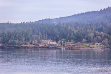 Britanya Kolumbiyası 'ndaki adalar feribottan