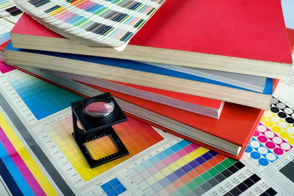 Gestione del colore di stampa — Foto Stock