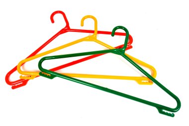 plastik clotheshangers