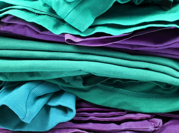 Stack of clothes — Stock Photo, Image