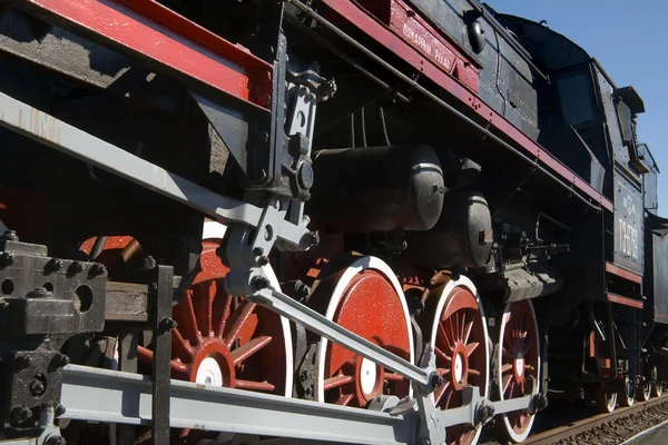 Locomotiva antiga — Fotografia de Stock