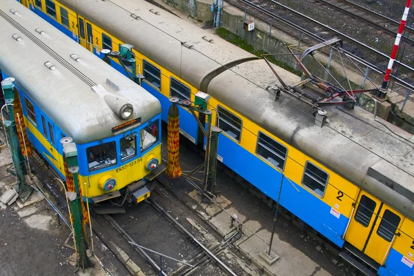 Järnvägsstation — Stockfoto