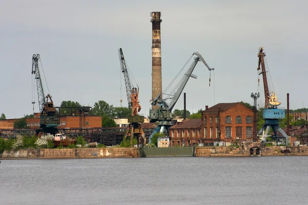 Vecchio cantiere navale — Foto Stock