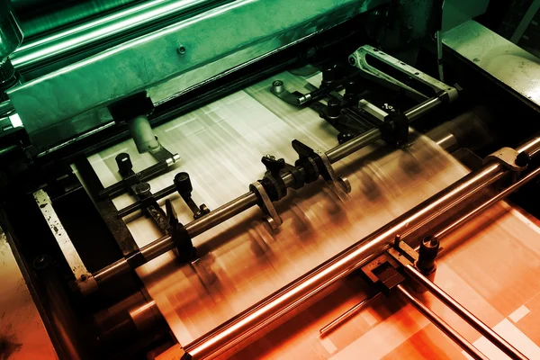 오프셋 인쇄 기계 로열티 프리 스톡 이미지