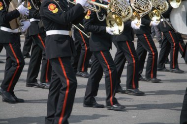 Army brass band clipart