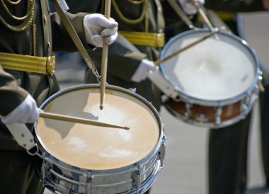 Military musicians clipart