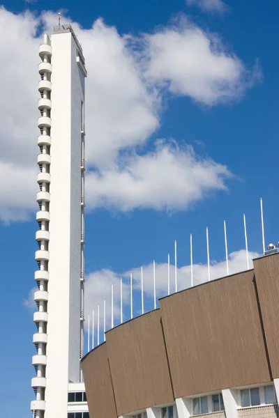 Olympic stadium tower, Helsínquia, Finlândia — Fotografia de Stock