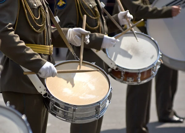 Military musicians — Stock Photo, Image