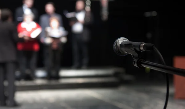 Ensaio de teatro — Fotografia de Stock