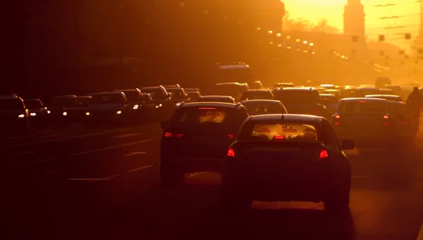 Verkeersopstopping — Stockfoto