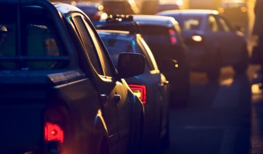 Şehir trafik sıkışıklığı
