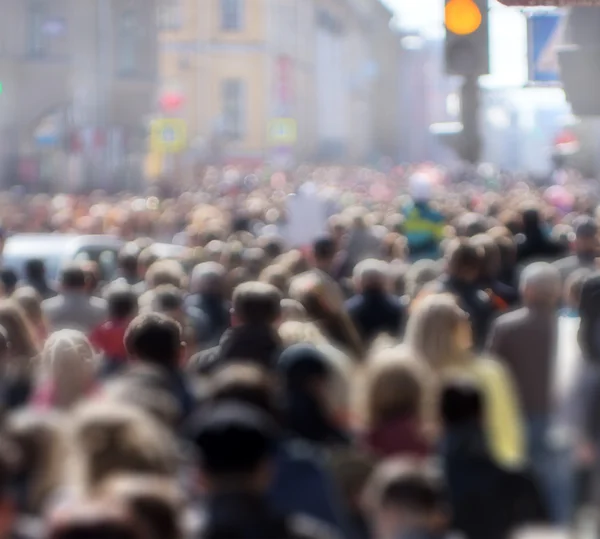 Street crowd — Stock Photo, Image