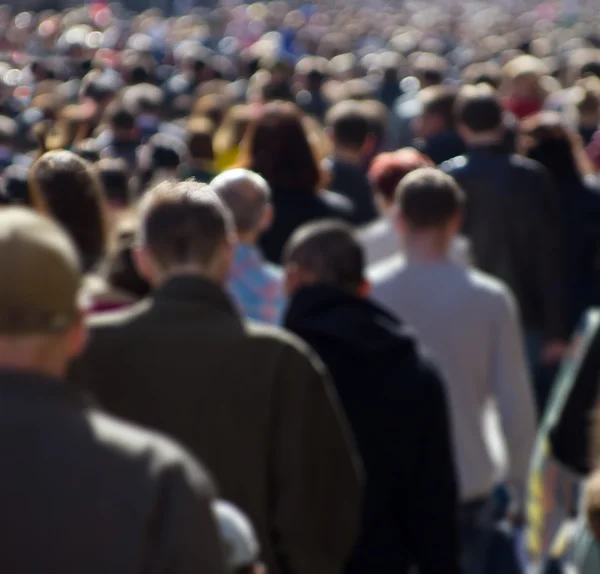 Street crowd — Stock Photo, Image