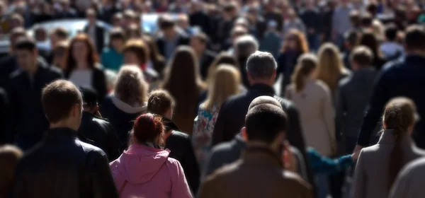 Street crowd — Stock Photo, Image