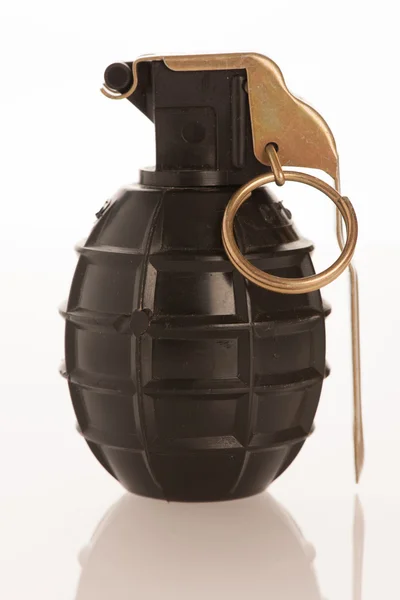 El granade beyaz bir arka plan üzerinde — Stok fotoğraf