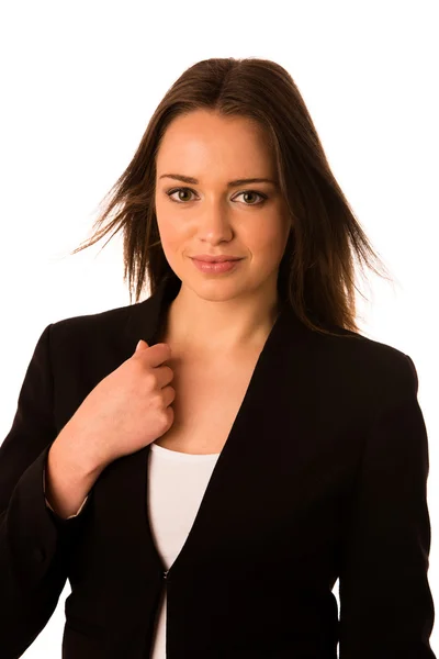 Retrato de una joven mujer de negocios caucásica aciana — Foto de Stock