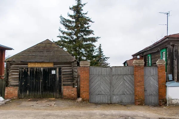 Suzdal Ρωσία Μαΐου 2021 Εσωτερική Διακόσμηση Ξύλινου Σπιτιού Σπίτι Του — Φωτογραφία Αρχείου