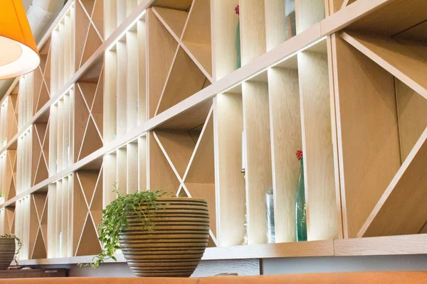 Moskova, Rusya. 8 Mart 2018. Restoranın içi çok güzel..